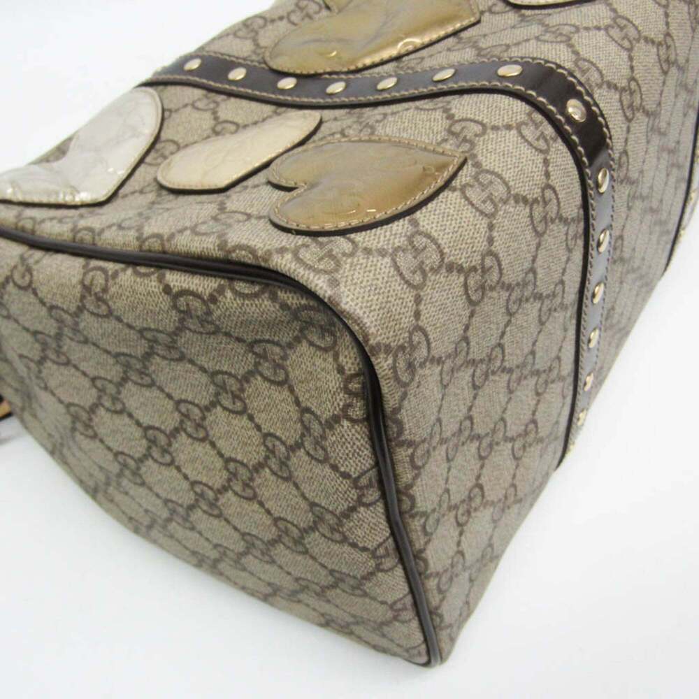 GUCCI Brown Leather Boston Bag - Picture 5 of 16